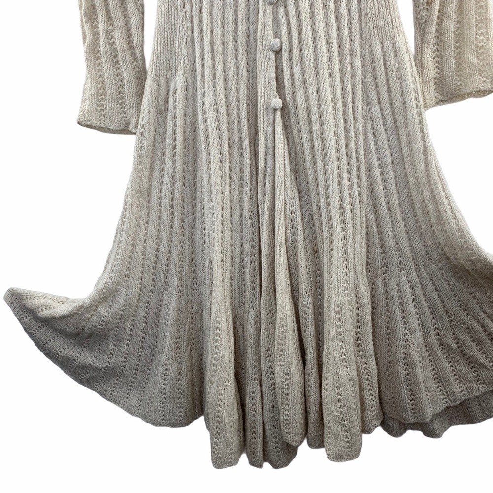 Free People Victorian Angel Long Knitted Cardigan - Picture 7 of 15